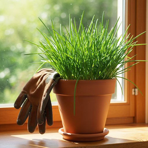 How to Grow Chives in Pots