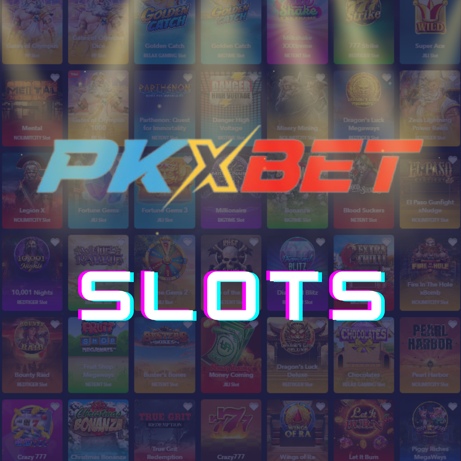 Mag laro ng iba't ibang PkxBet Slots
