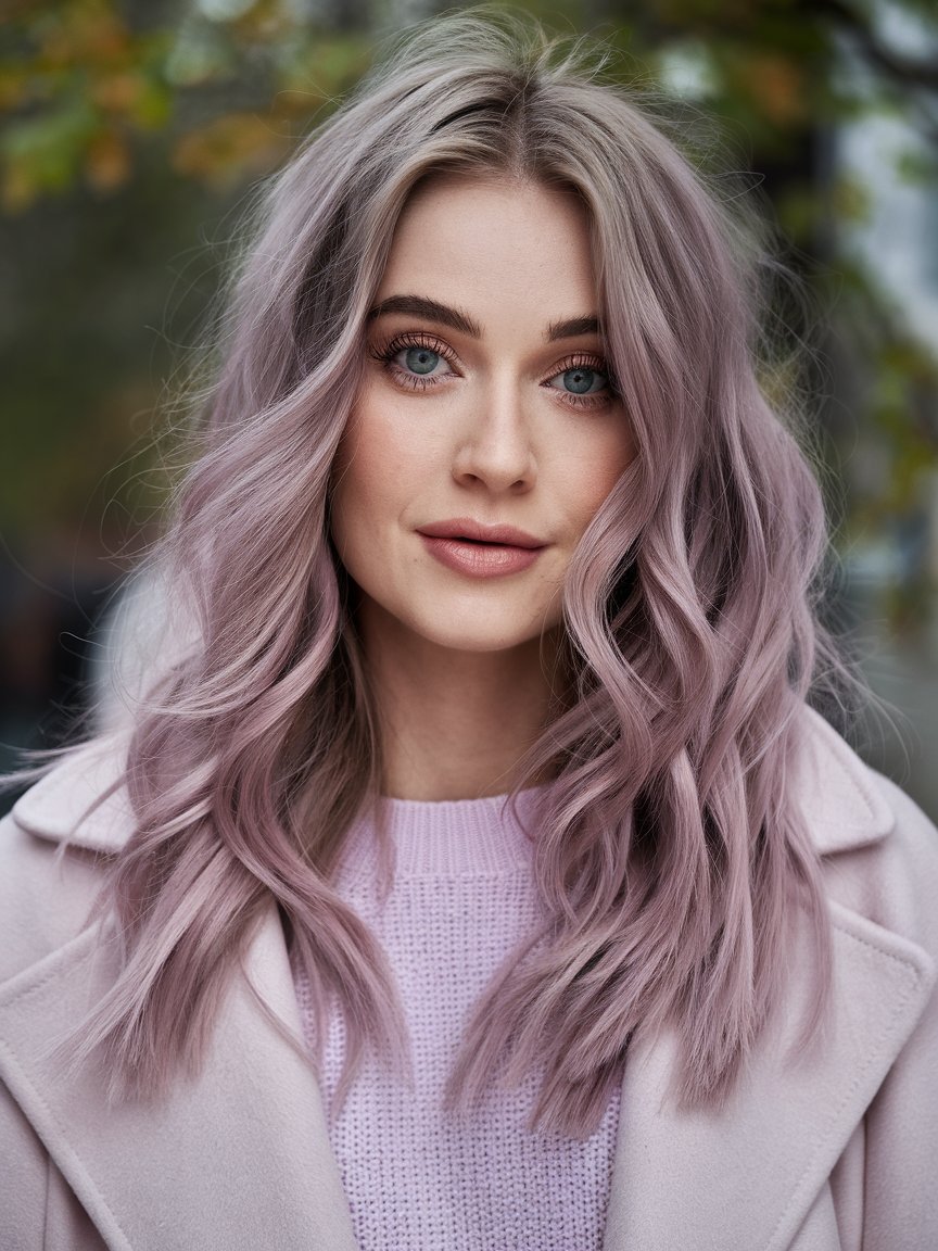 10. Lavender Pink Waves