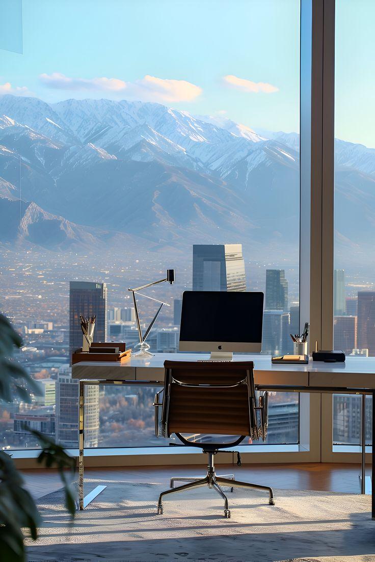 10 High-Rise Office Setups with Jaw-Dropping Views