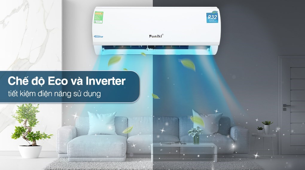 Máy lạnh Funiki Inverter 1.5 HP HIC12TMU.ST3 - Công nghệ Inverter