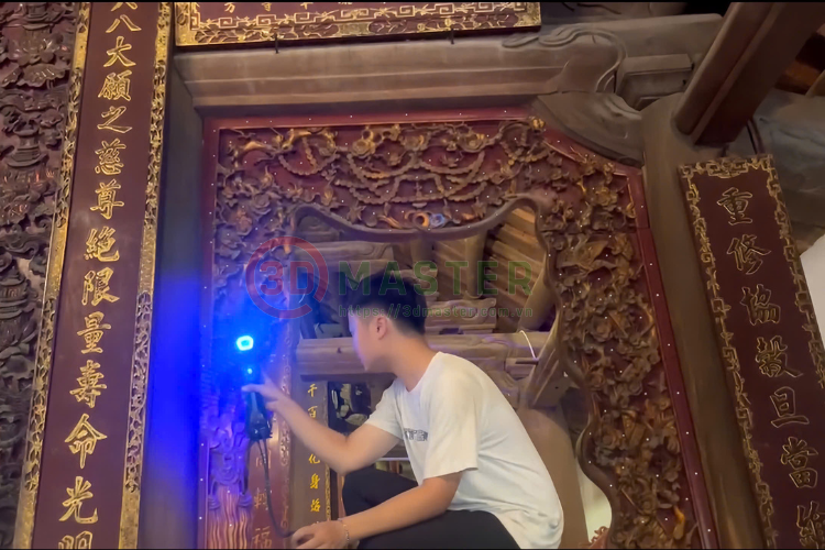 3D Master số hóa 3D chùa cổ