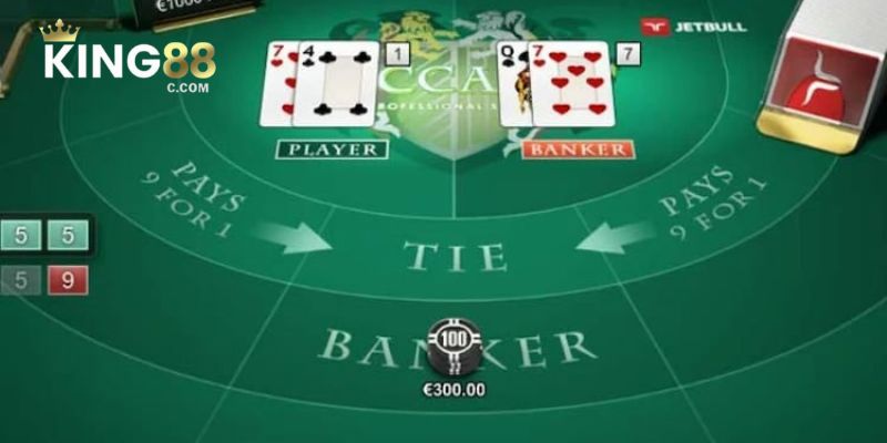 Game bài Baccarat có tỷ lệ chiến thắng cao