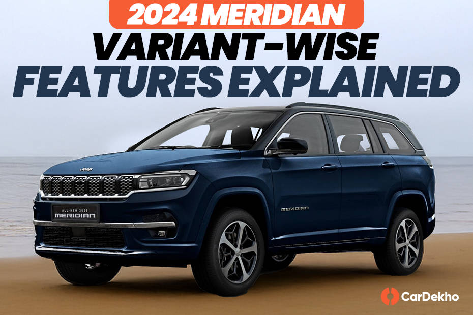 2024 Jeep Meridian varint-wise features explained