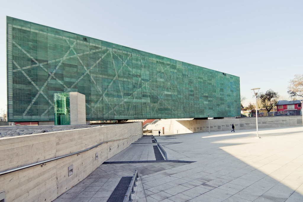 Exterior of The Museum of Memory and Human Rights.