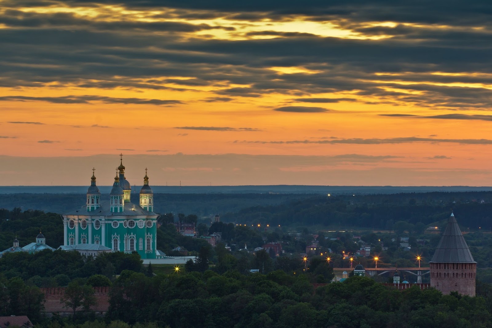 Закат в Смоленске