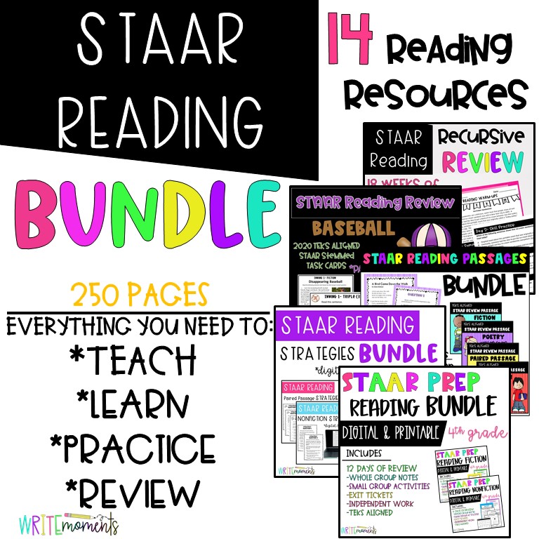 STAAR reading resource bundle