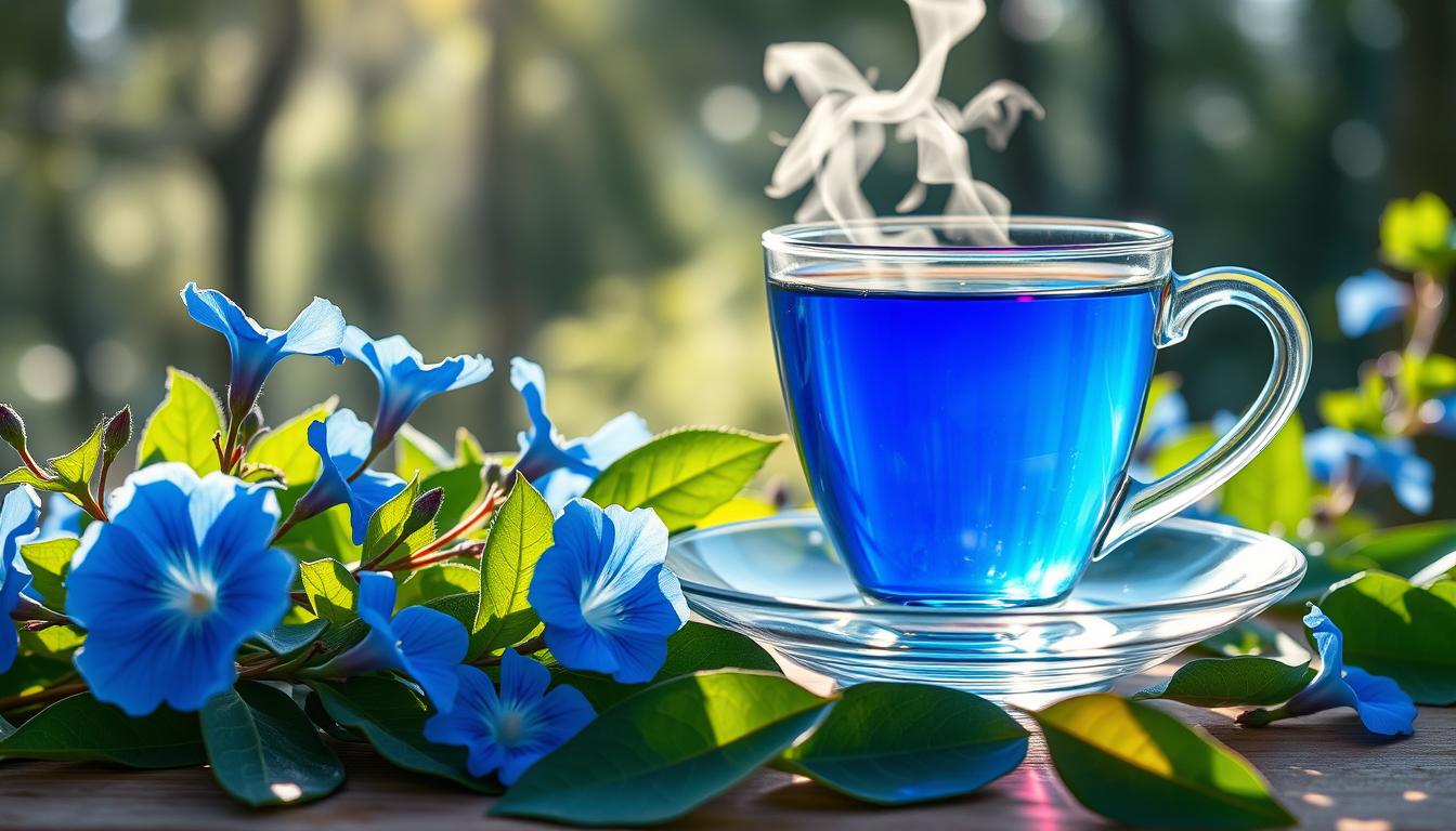 blue tea