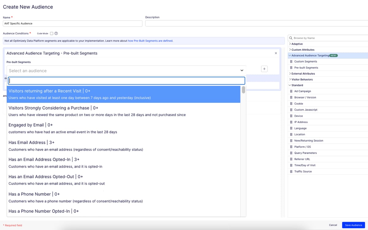 Optimizely Web Experimentation