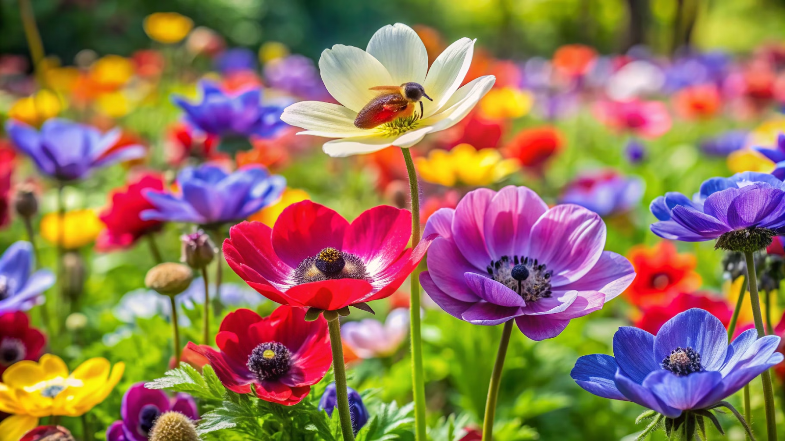 Características da Anêmona Flor