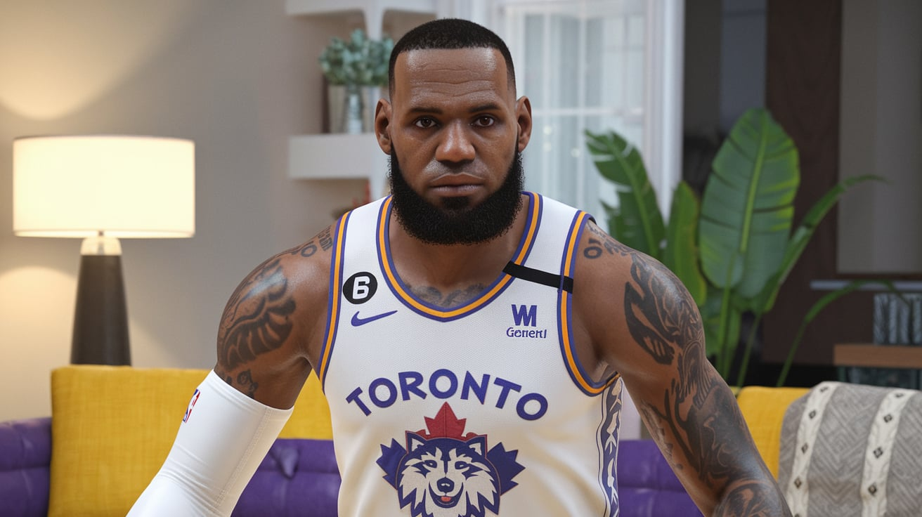 SRT-Lebron Toronto Huskies NBA 2K22