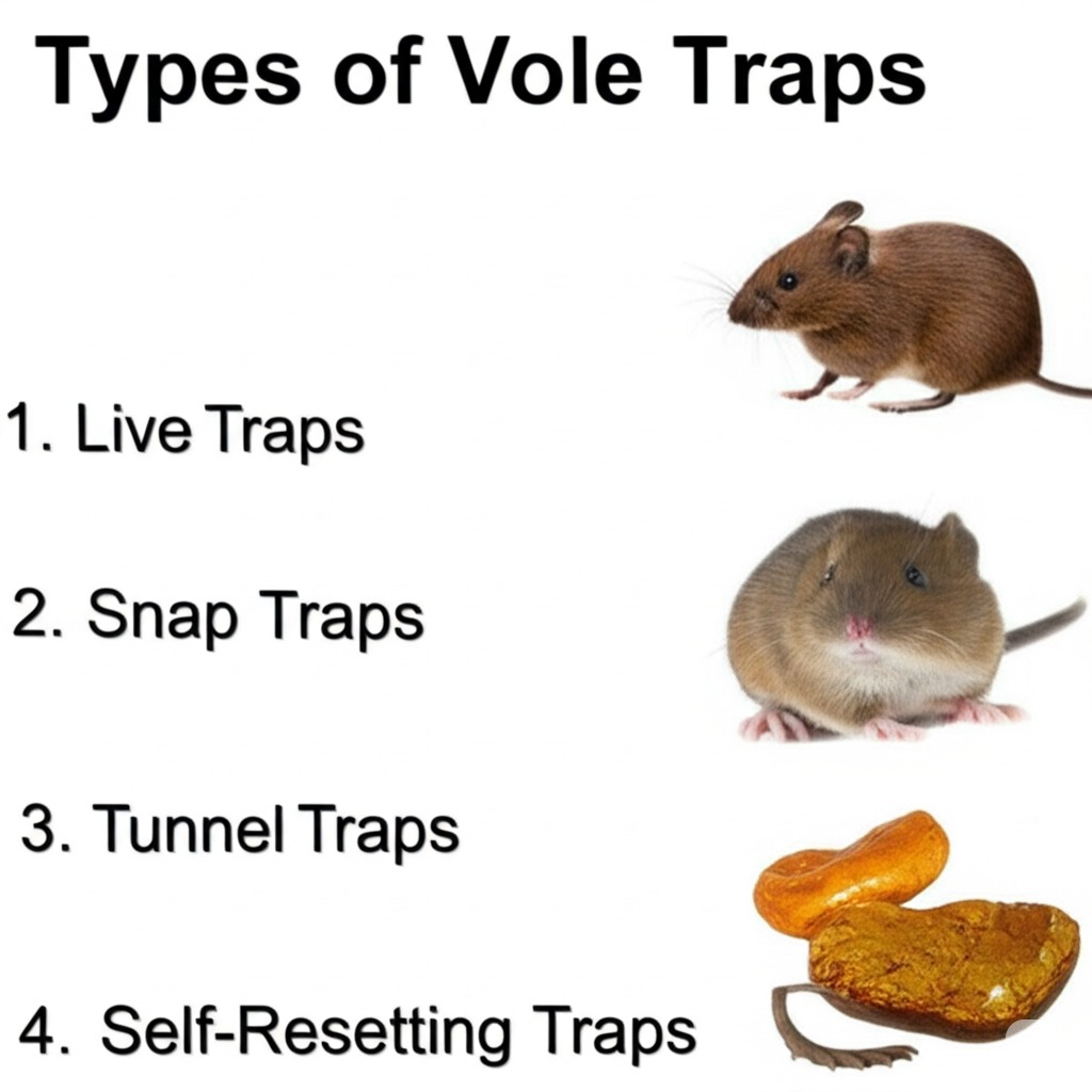 Types of Vole Traps