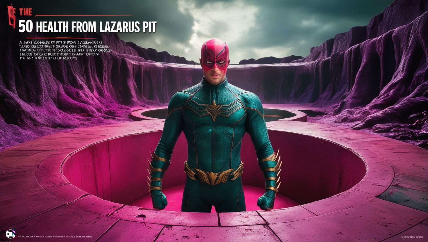 50 Health from Lazarus Pit