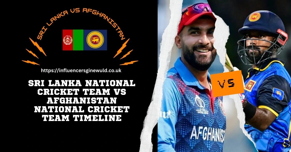 Sri Lanka National Cricket Team vs Afghanistan National Cricket Team Timeline