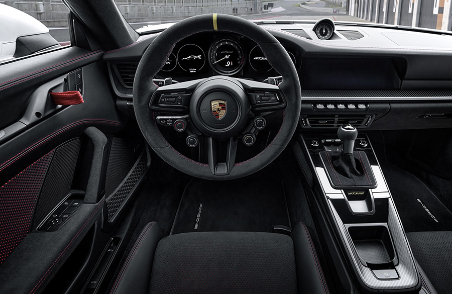 ดีไซน์ภายในรถยนต์ : Porsche 911 GT3 RS