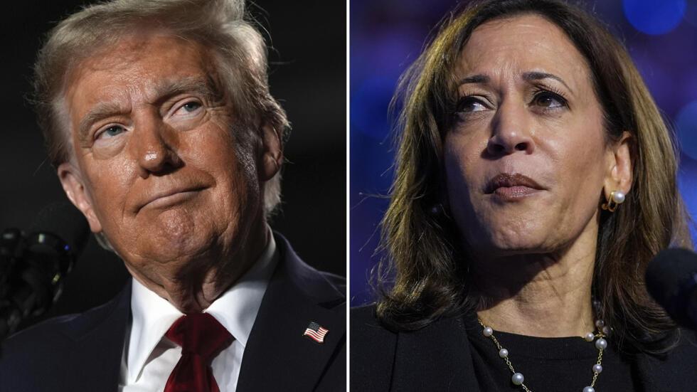 Hai ứng cử viên tổng thống Mỹ Donald Trump và Kamala Harris. Cử tri gốc Việt có xu hướng nghiêng về phía  Cộng Hòa hơn là Dân Chủ.