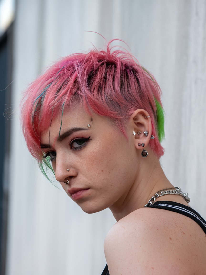 3. Short Punk Hairstyles