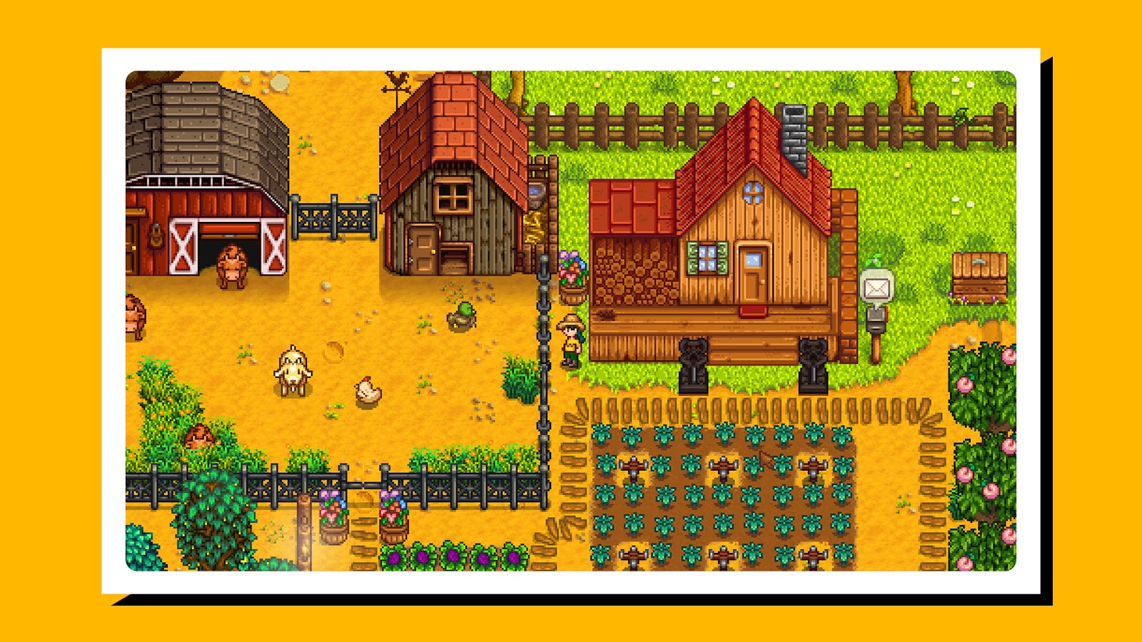 Screenshot of the game Stardew Valley  in action