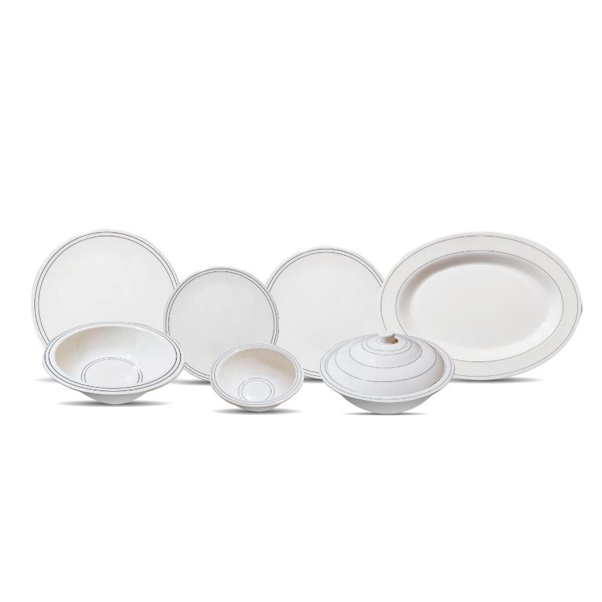 Sleek Borders Dinner Set - Patex Studios