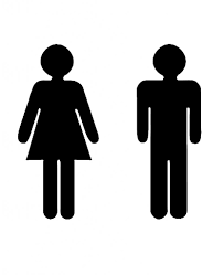 Woman and Man Symbol for family 