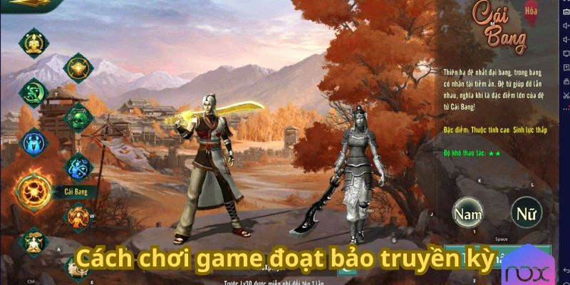 Cách chơi game đoạt bảo truyền kỳ