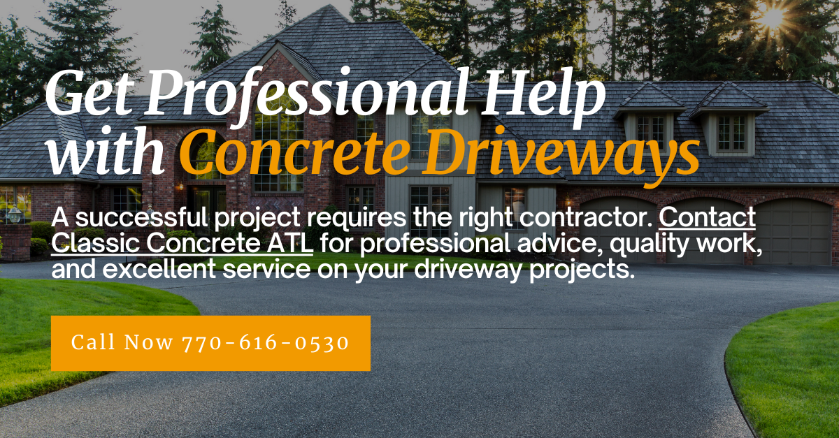 concrete driveway services