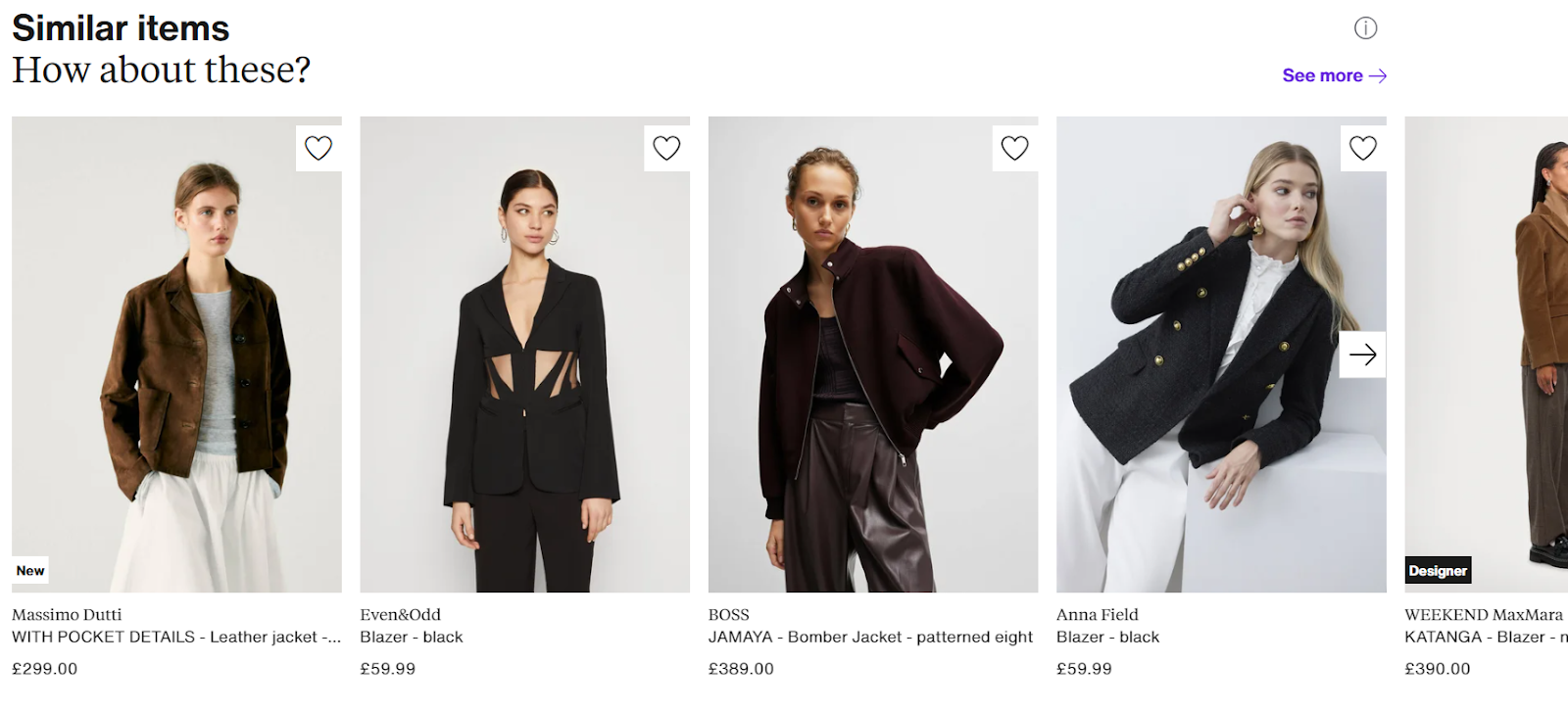 Zalando's recommendation strategy