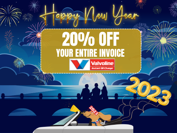 New Year marketing idea from valvoline