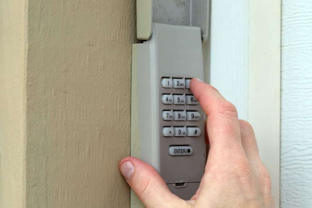 reset liftmaster garage door opener keypad