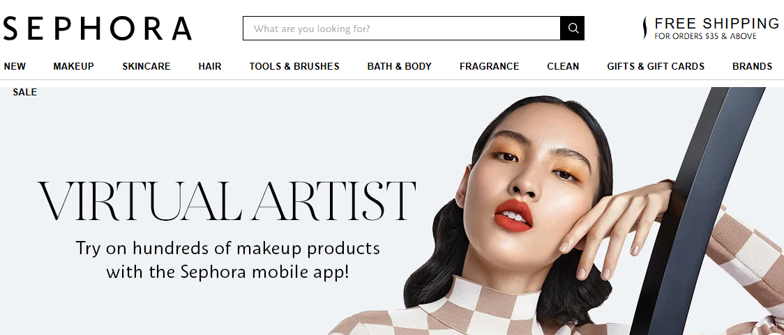  Sephora’s Virtual Artist 