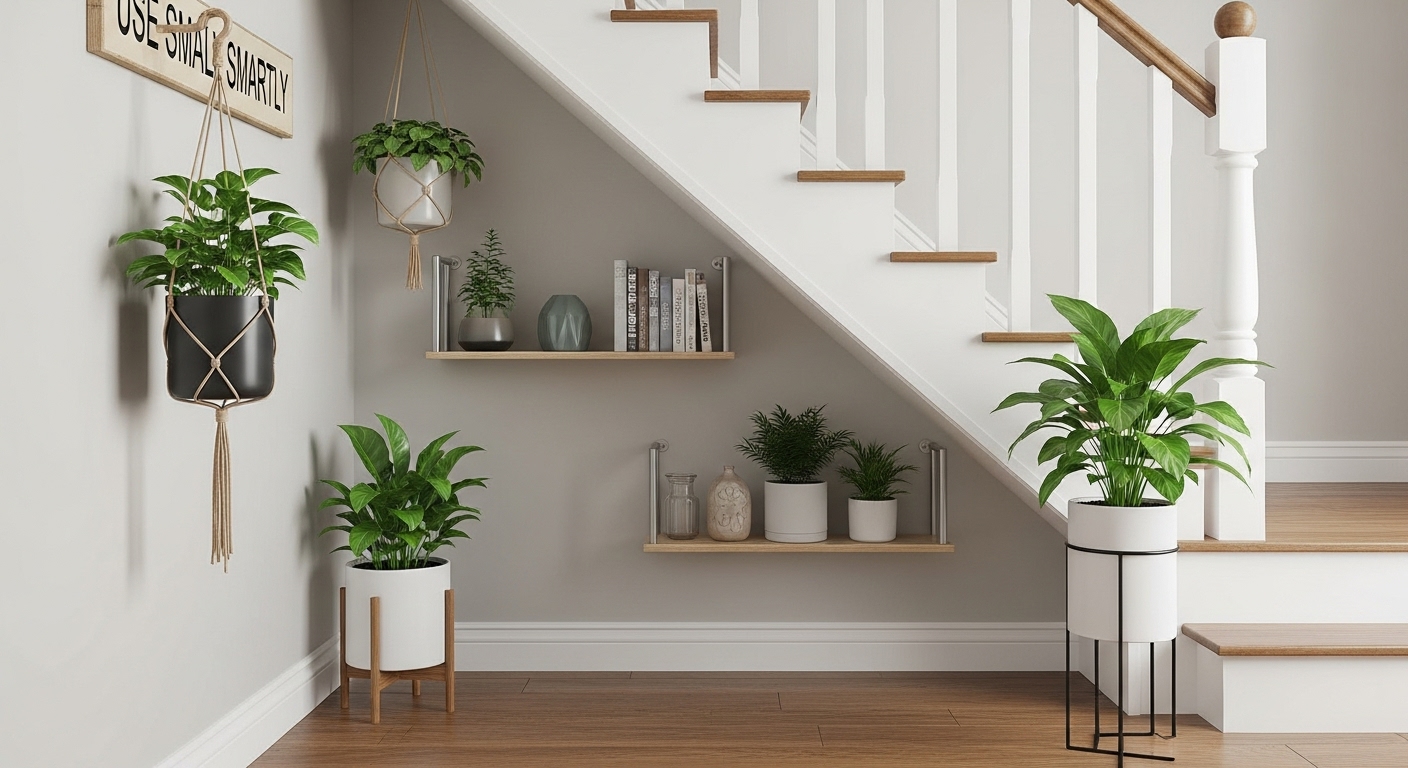 Small Space under the stairs