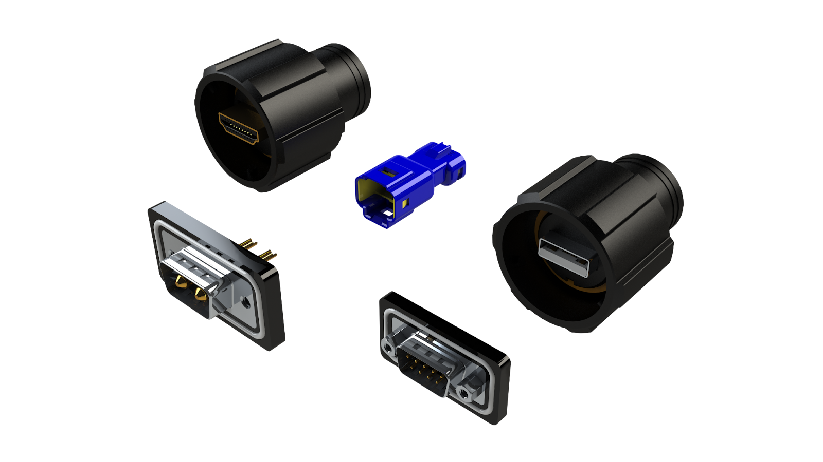 EDAC IP67 Waterproof Connectors