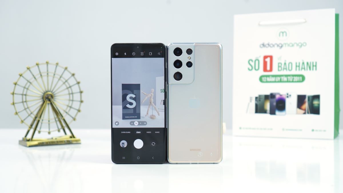 Cụm camera của Samsung S21 Ultra