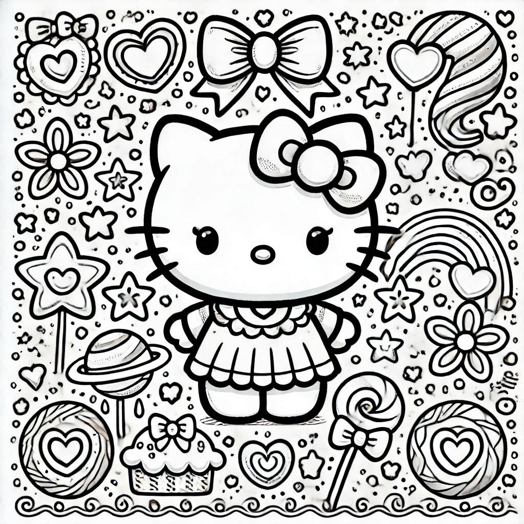 desenhos para download da hello kitty