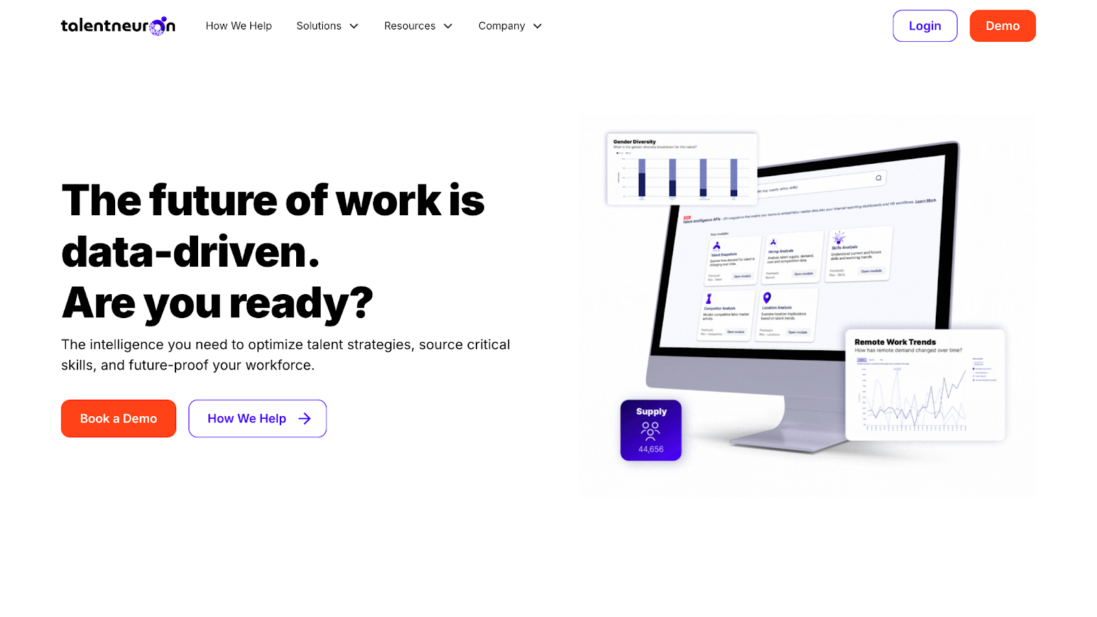 TalentNeuron Landing Page