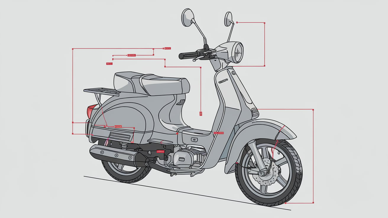 2008 Model B 08 Keeway-Fact Moped Wire Diagram