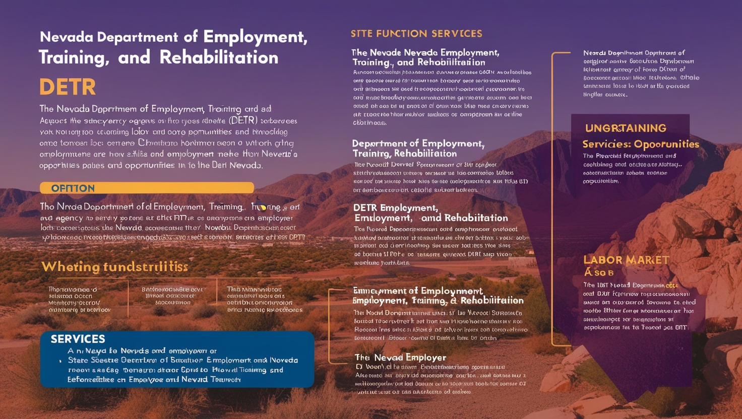 Nevada department of employment training and rehabilitation