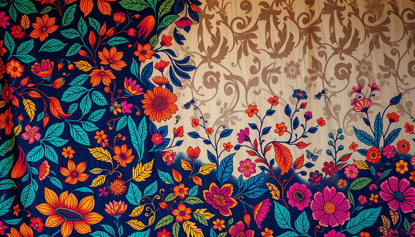 flora and fauna batik motifs malaysia