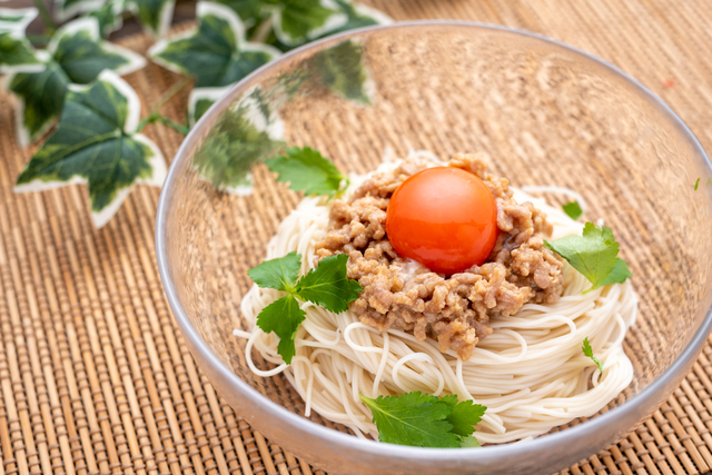 さっぱり食べたいときはコレ「納豆そうめん」