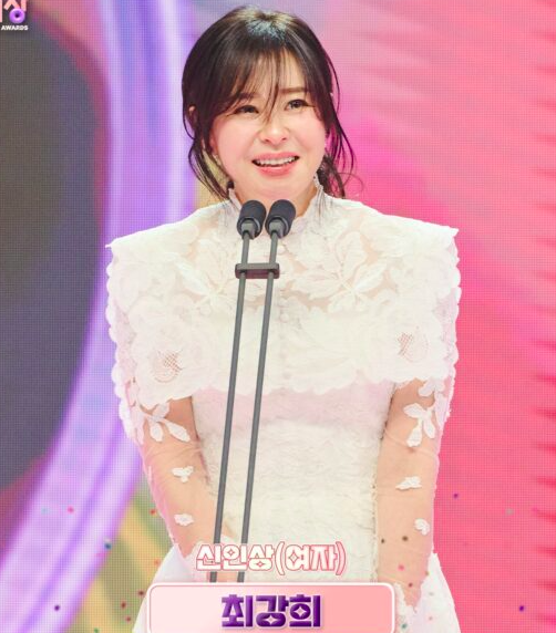 This contans an image of Choi Kang Hee 