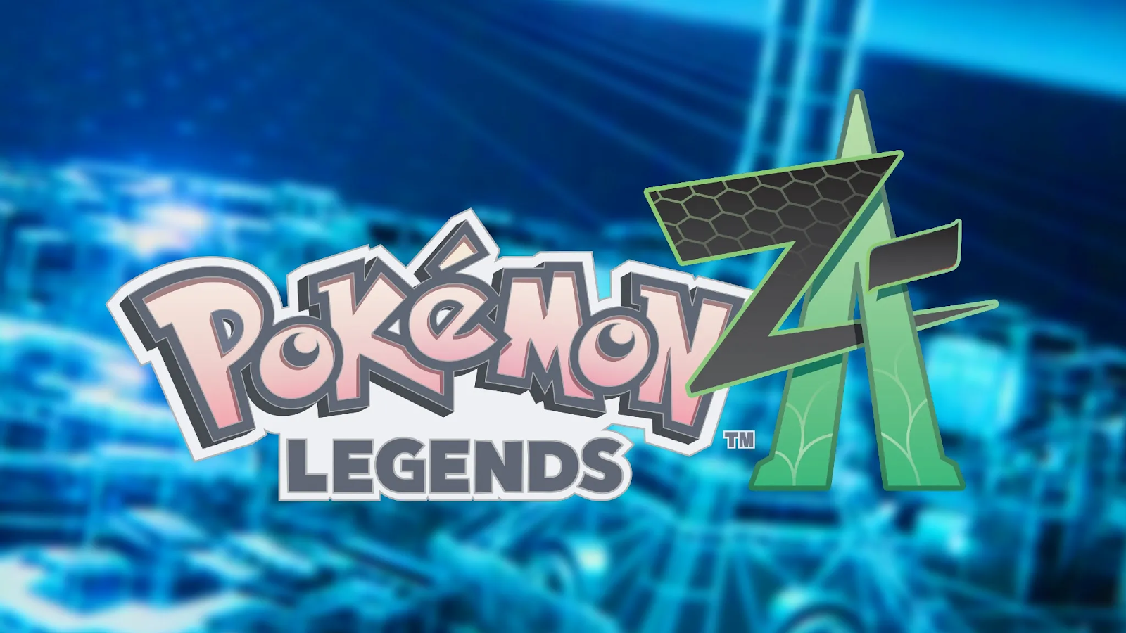 the logo for Pokemon legends Z-A