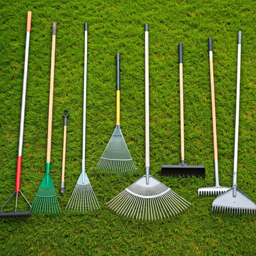 Types of Lawn Rakes