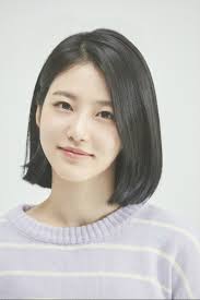 This contains an image of Actress Shin Ye Eun