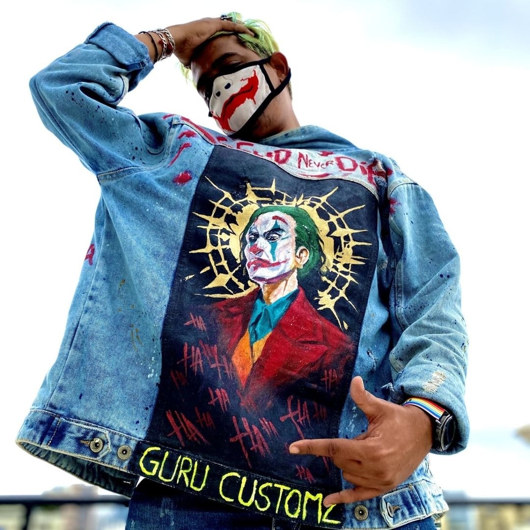 Custom Painted Hoodie