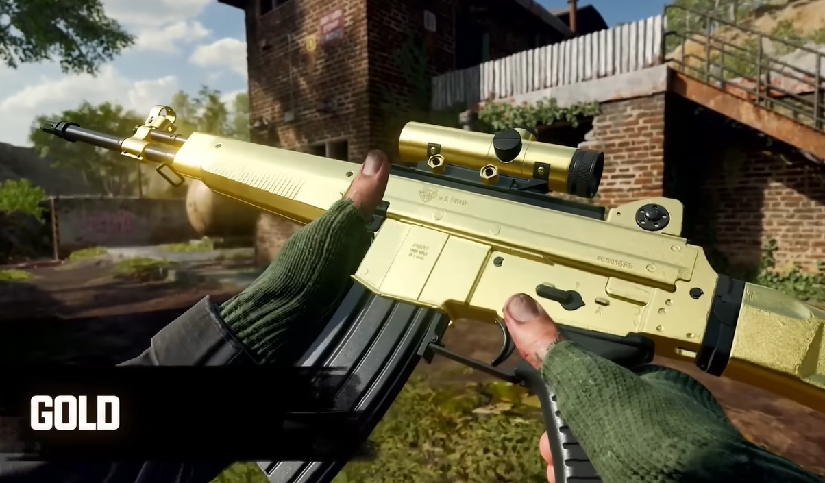 Gold mastery camo in BO6