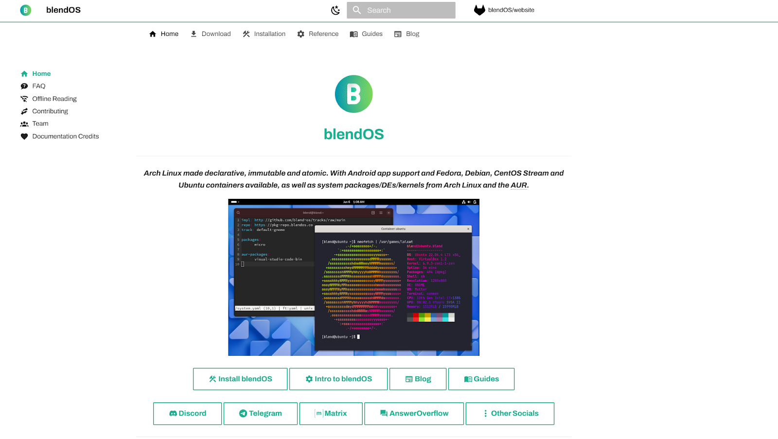 install blend os