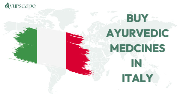 Buy Dabur, Himalaya & Ayurvedic Brands in Italy - World Map with Italy Flag