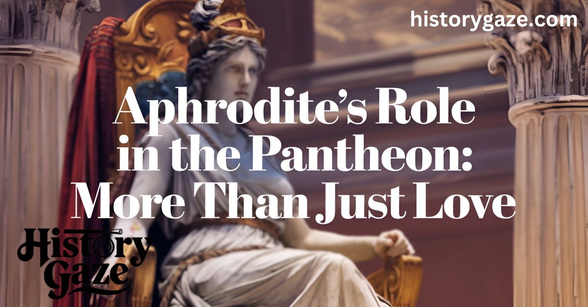 Aphrodite’s Role in the Pantheon More Than Just Love