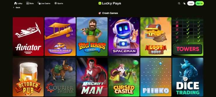 LuckyPays - New Casino Sites