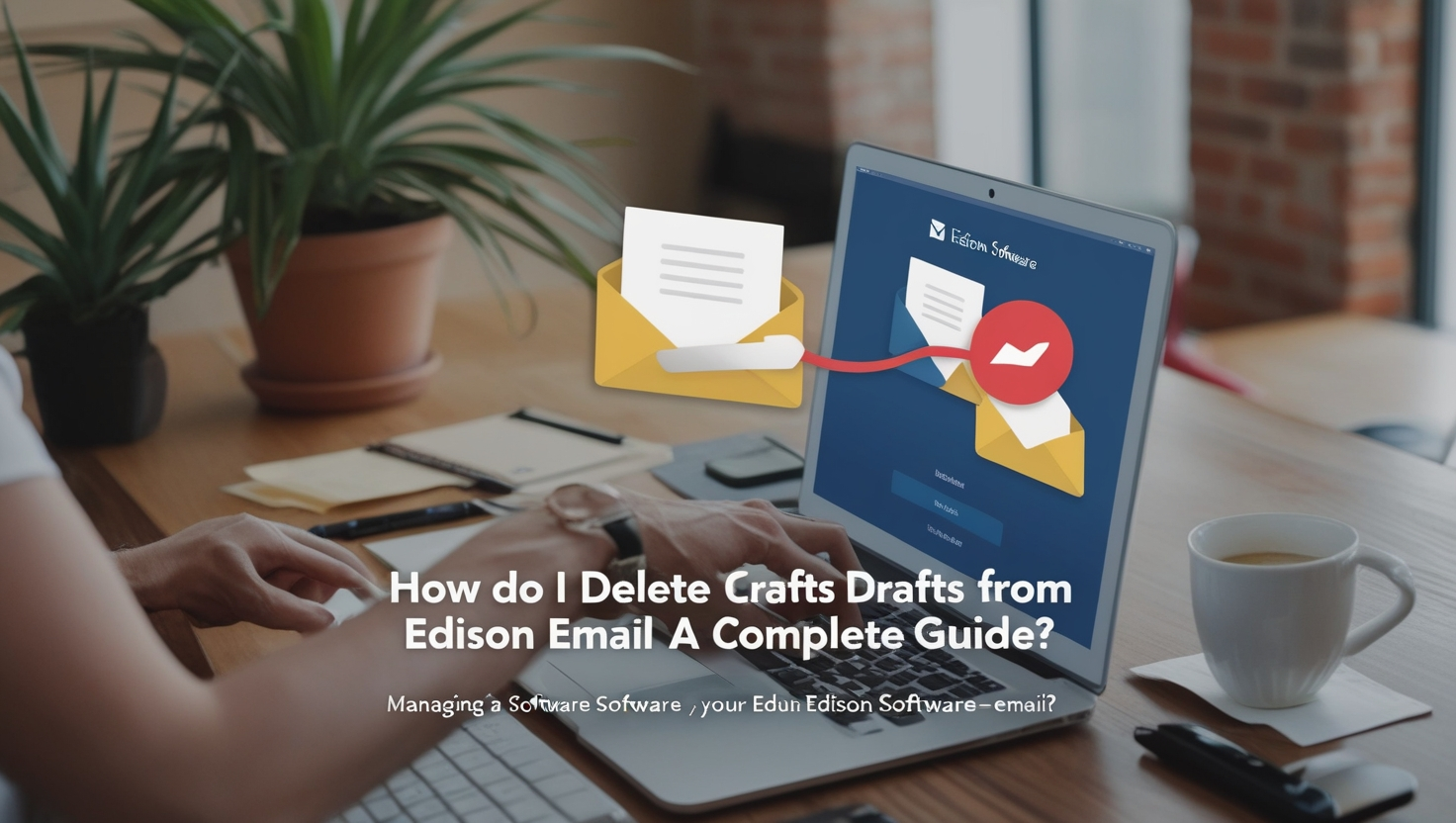 How Do I Delete Drafts from Edison Software Email